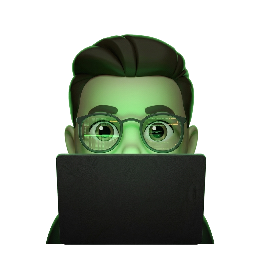 Daniel Stefan as a hacker memoji
